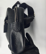 Sold-GUCCI GG Waist/Crossbody Bag black