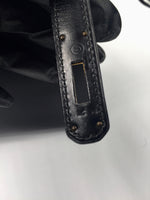 Sold-HERMES Kelly 32 Box Calf Leather Black GHW