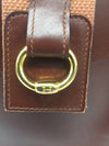 Sold-HERMES Tsako Box Calf Shoulder Bag brown - vintage