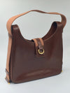 Sold-HERMES Tsako Box Calf Shoulder Bag brown - vintage