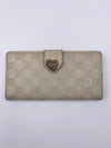 GUCCI GG Greyish Beige Long Wallet