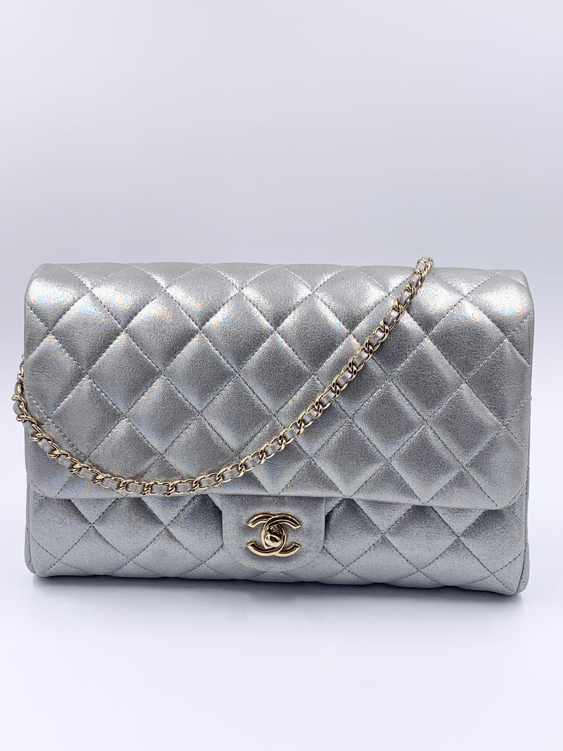 Chanel Small Classic Double Flap Bag Black Leather Pony-style calfskin  ref.903118 - Joli Closet