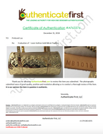 Sold-LOUIS VUITTON Monogram Gold Miroir Papillon M95270 - ltd ed.