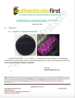 Sold-CHANEL Round CC Logo Clutch lambskin black