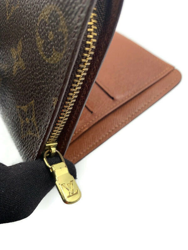 Louis Vuitton Brown Monogram Bi-Fold Compact Small Wallet Cloth ref.317919  - Joli Closet