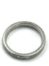 Sold-Tiffany & Co 925 Silver 727 Fifth Ave Address Ring Size 8.5