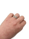 Tiffany & Co 925 Silver Atlas Ring Size 6 3/4 (6.75)