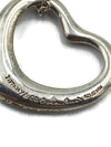 Sold-Tiffany & Co 925 Silver Elsa Peretti Open Heart 22mm pendant Necklace