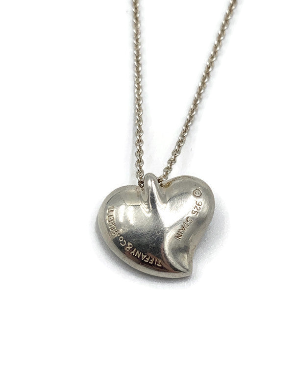 Tiffany & Co Elsa Peretti Solid Full Heart Pendant Necklace