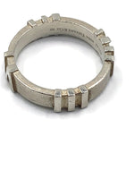 Sold-Tiffany & Co 925 Silver Atlas Ring Size 6