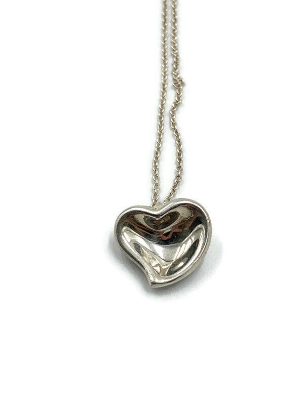 Tiffany & Co Elsa Peretti Solid Full Heart Pendant Necklace