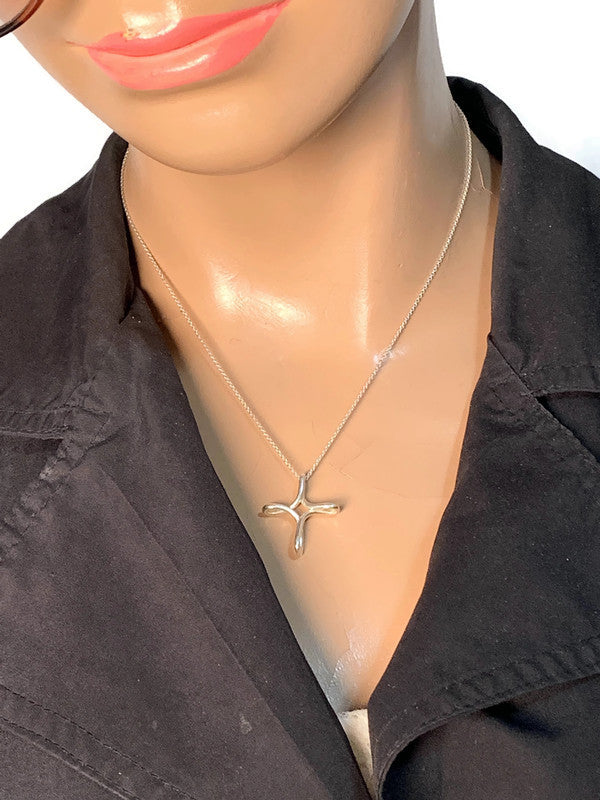 Buy Rose Gold Filled Cross Necklace Infinity Symbol Delicate Jewelry Lariat  Y Necklaces Womens Girls Confirmation Simple Gift for Her Online in India -  Etsy