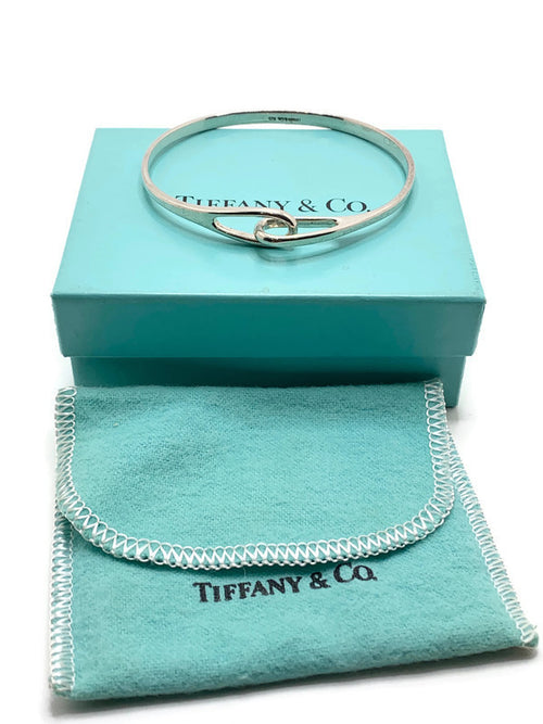 Tiffany & Co Silver 925 Infinity Interlocking Bangle