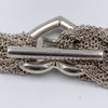 Sold-Tiffany & Co Silver Mesh Bracelet