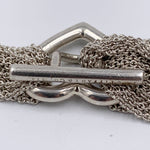 Sold-Tiffany & Co Silver Mesh Bracelet