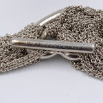Sold-Tiffany & Co Silver Mesh Bracelet