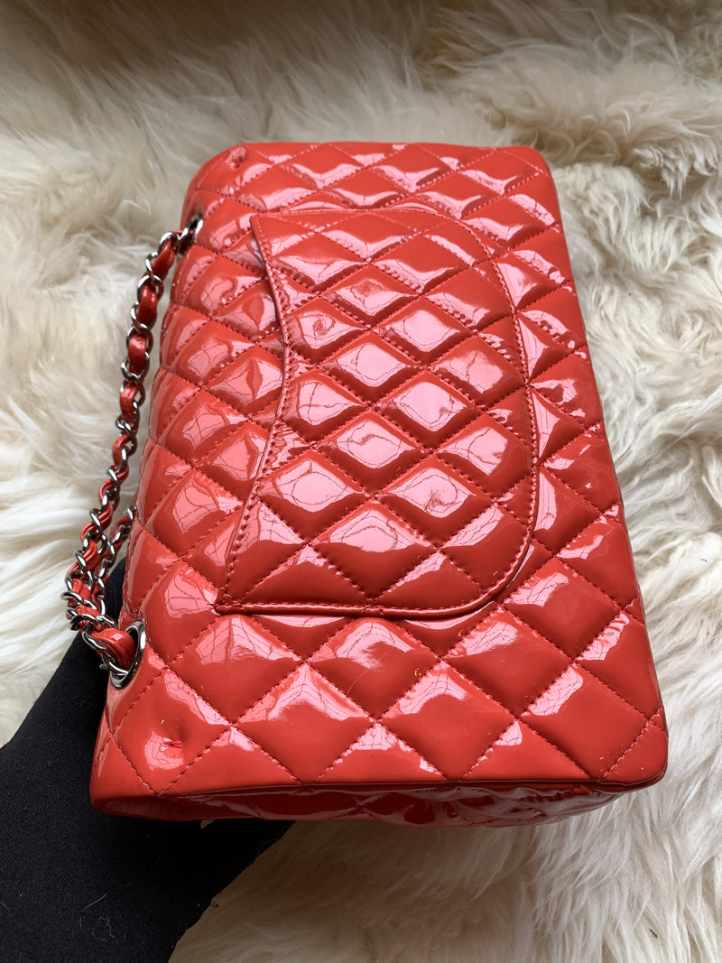 Chanel Classic Medium Double Flap 22P Light Pink Quilted Caviar