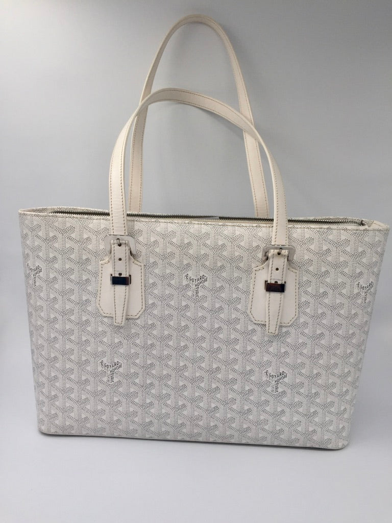 GOYARD Okinawa PM white - Tote bag - Preowned luxury - Preloved